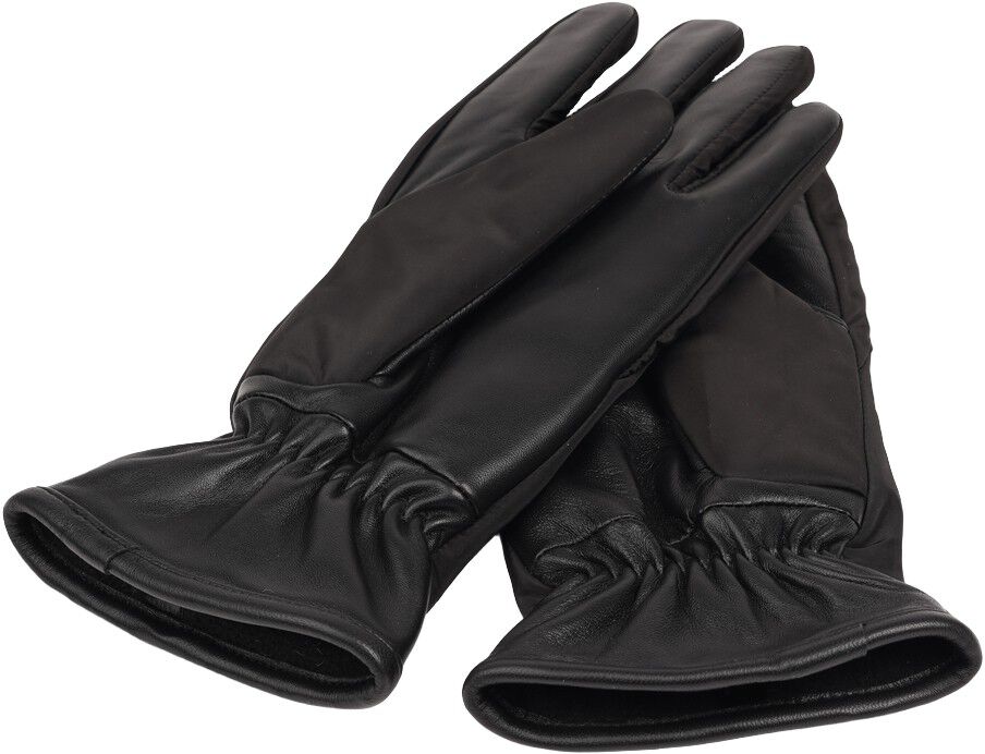 SANDRIA - WARM NYLON GLOVES WITH FLEECE LINING