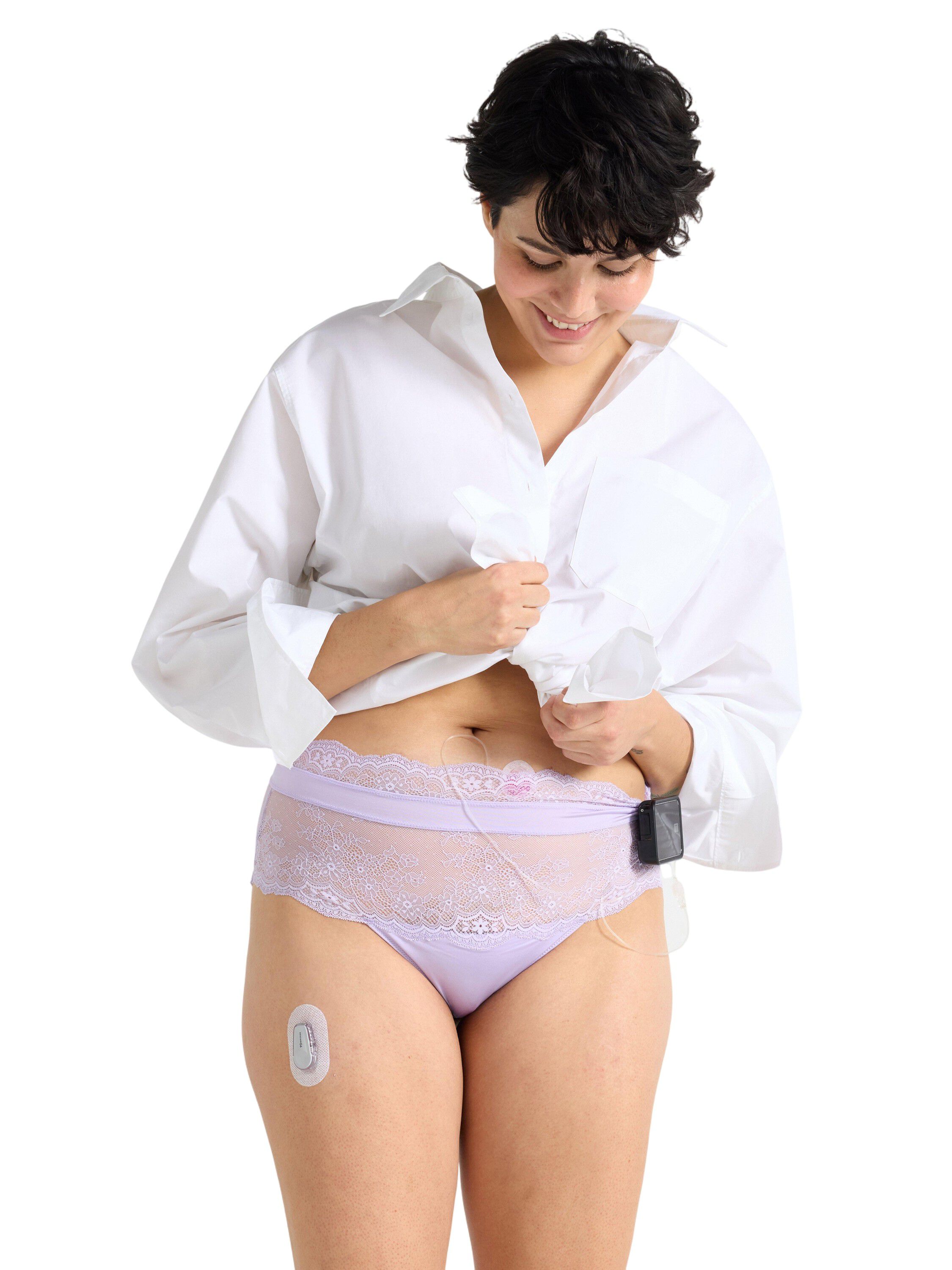 Brasilianske trusser med blonder