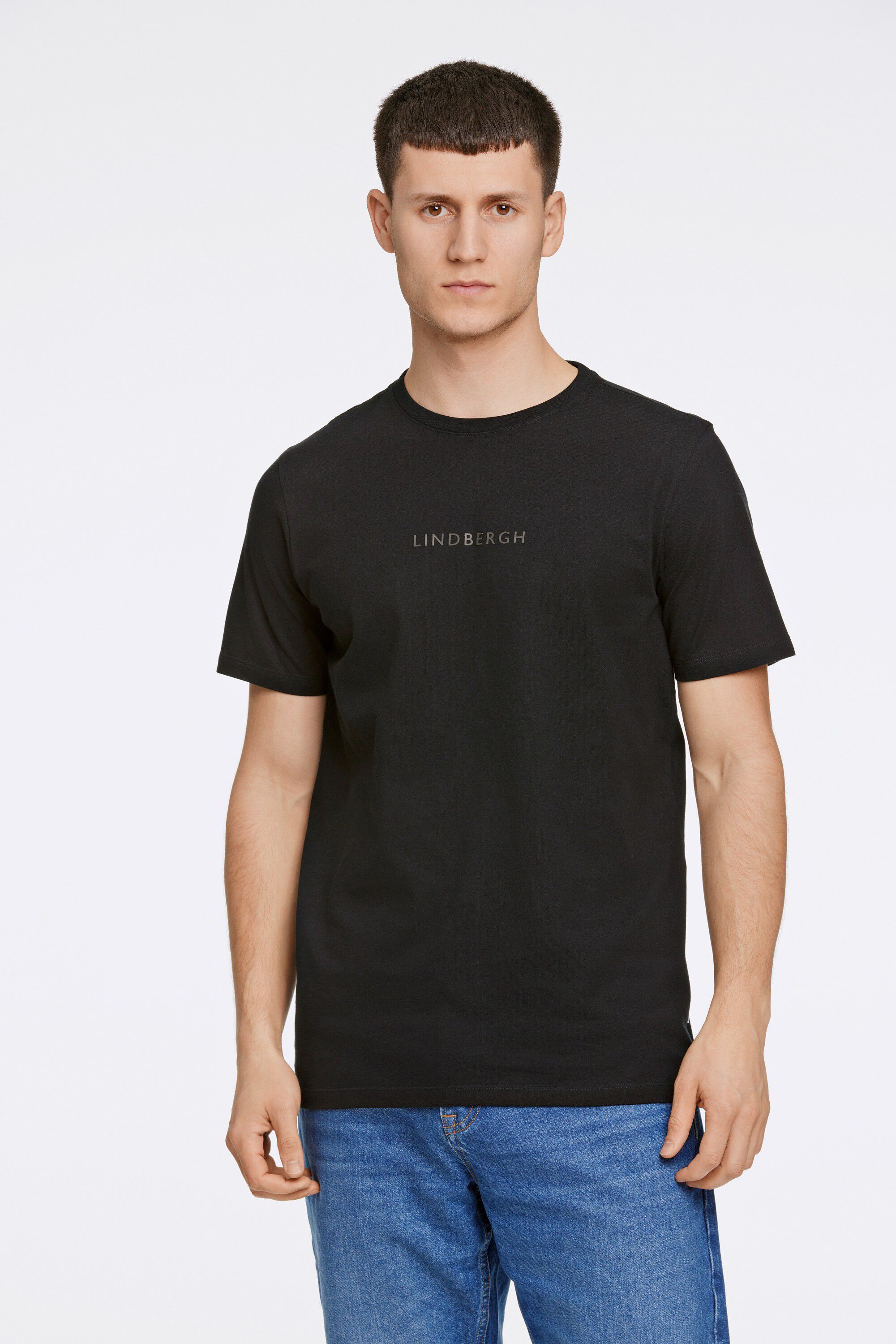 Lindbergh print tee S/S