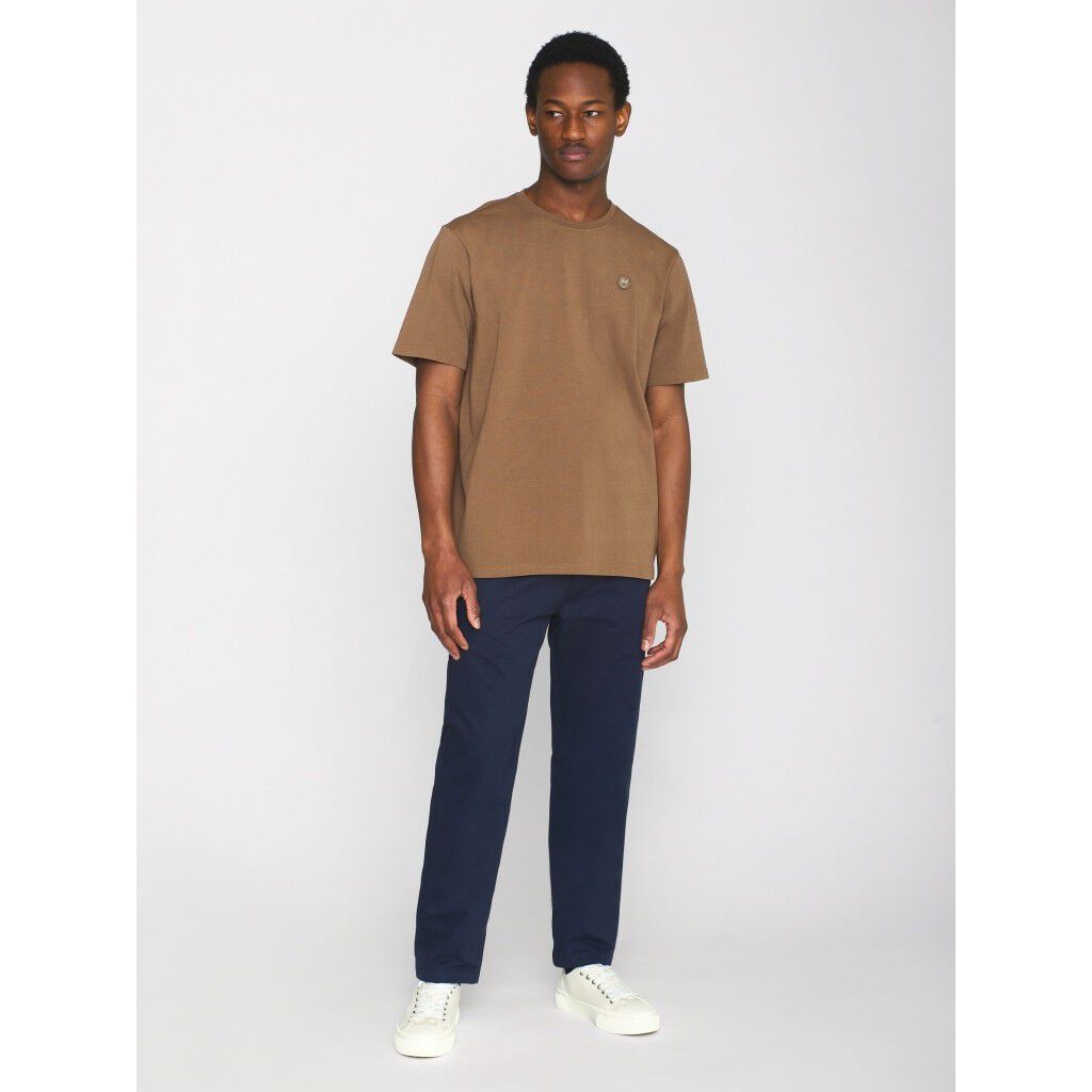 LOKE badge tee - Regenerative Organic Certified - GOTS/Vegan