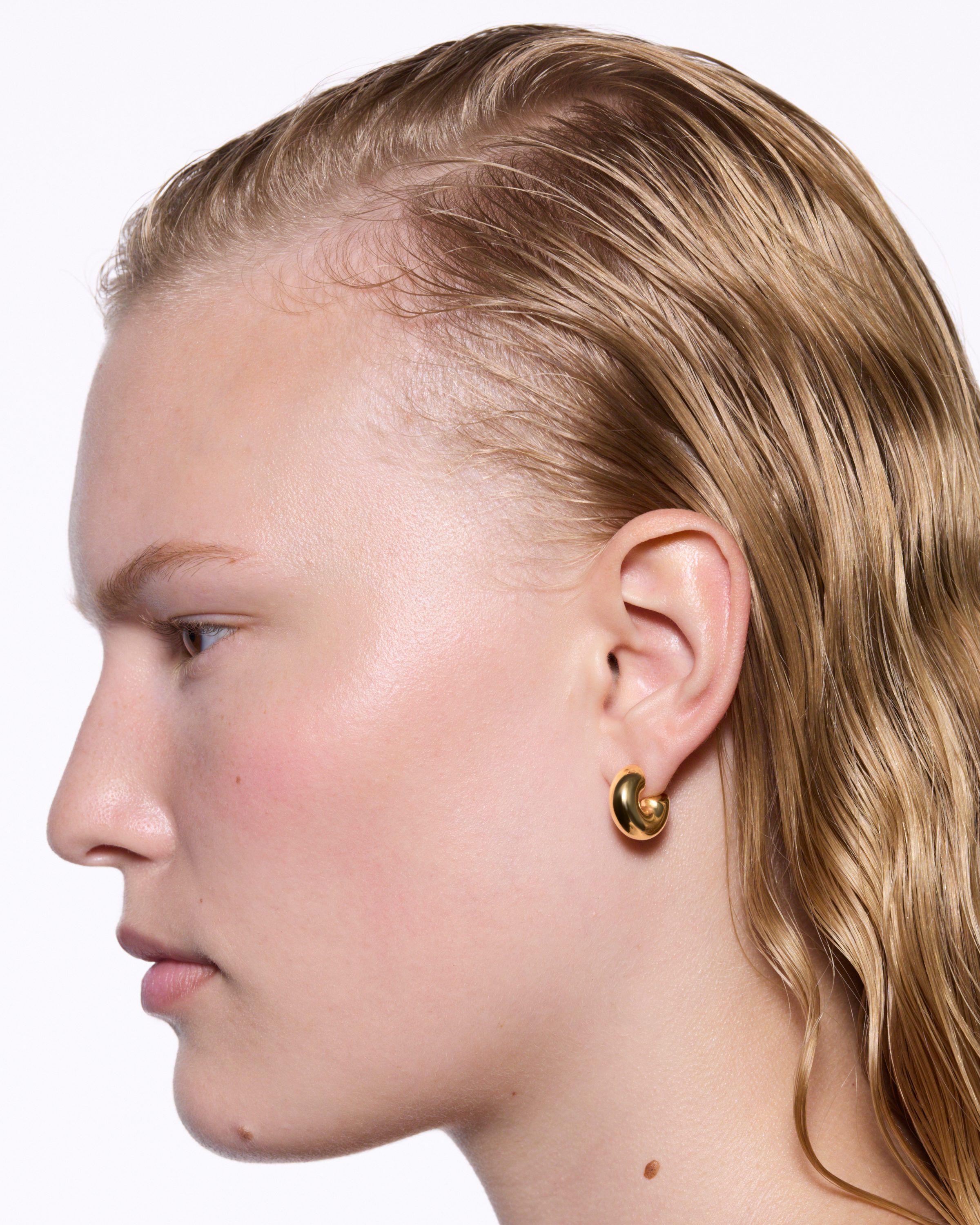 Prima Hoop Medium Gold