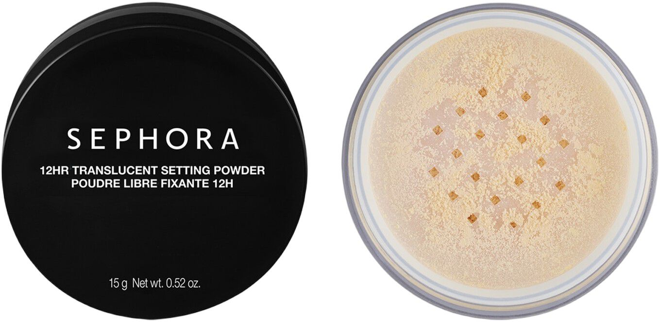 Fikserende l&oslash;st pudder - Langtidsholdbar matterende transparent l&oslash;st p