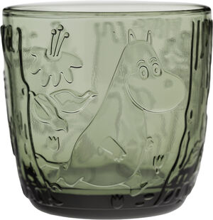 Mumi Drikkeglas 28 cl Pine Green 2 stk