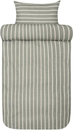 Henning sengesæt dæmpet grøn