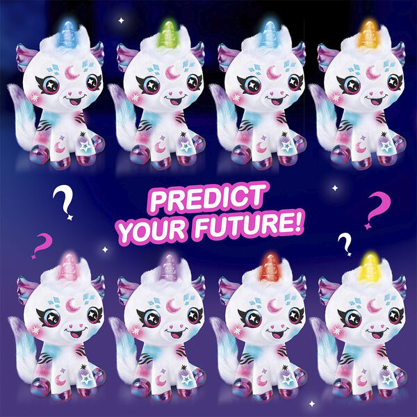 Airbrush Plush Cosmic Unicorn