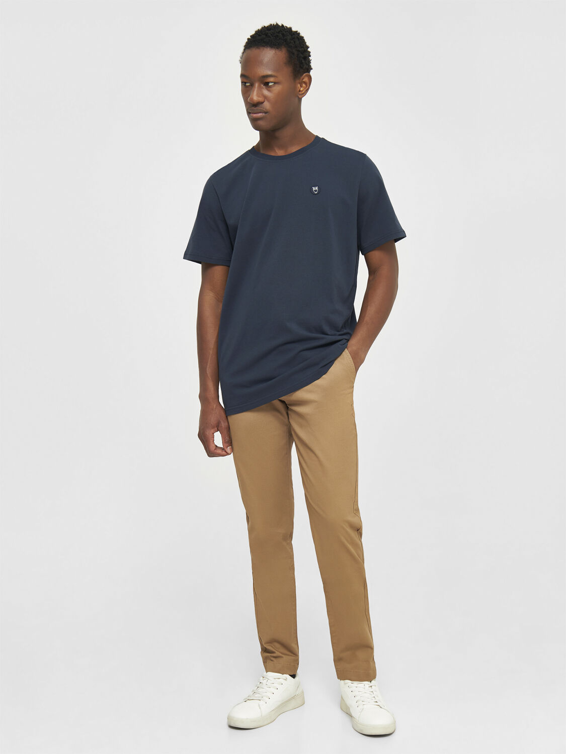 LOKE badge tee - Regenerative Organic Certified� - GOTS/Vegan