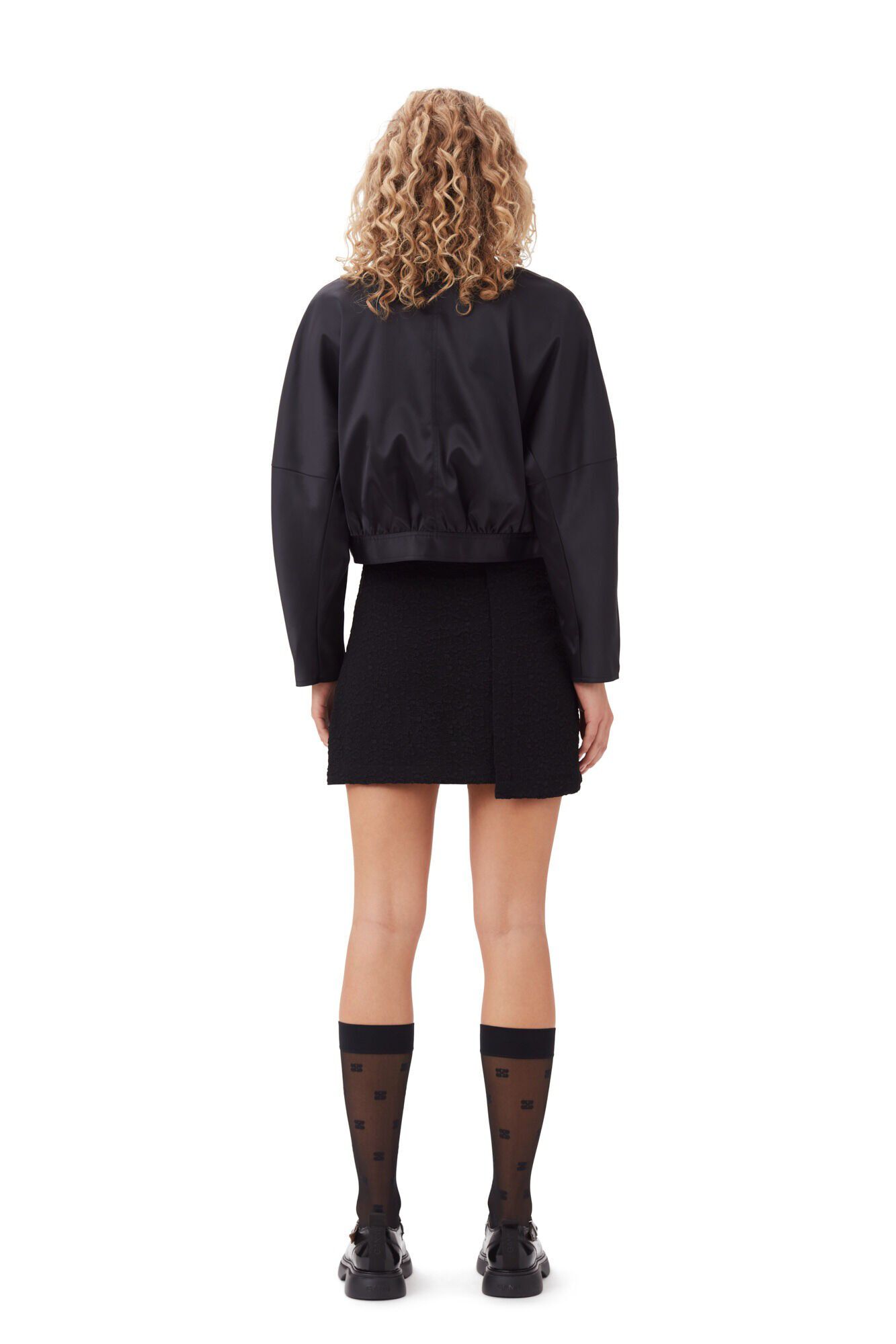 Double Satin Short Jacket
