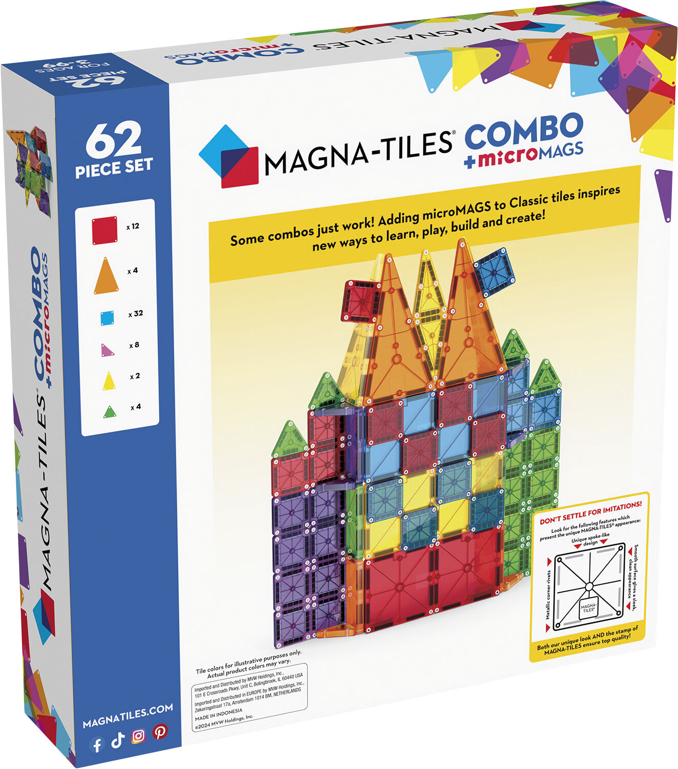 MAGNA-TILES microMAGS Com
