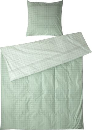 Vibeke Klint senget&oslash;j 140x220 cm/50x70 cm green