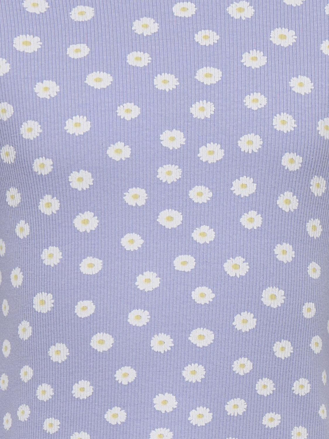 KMGTRINNY SS SOLID/AOP TOP JRS