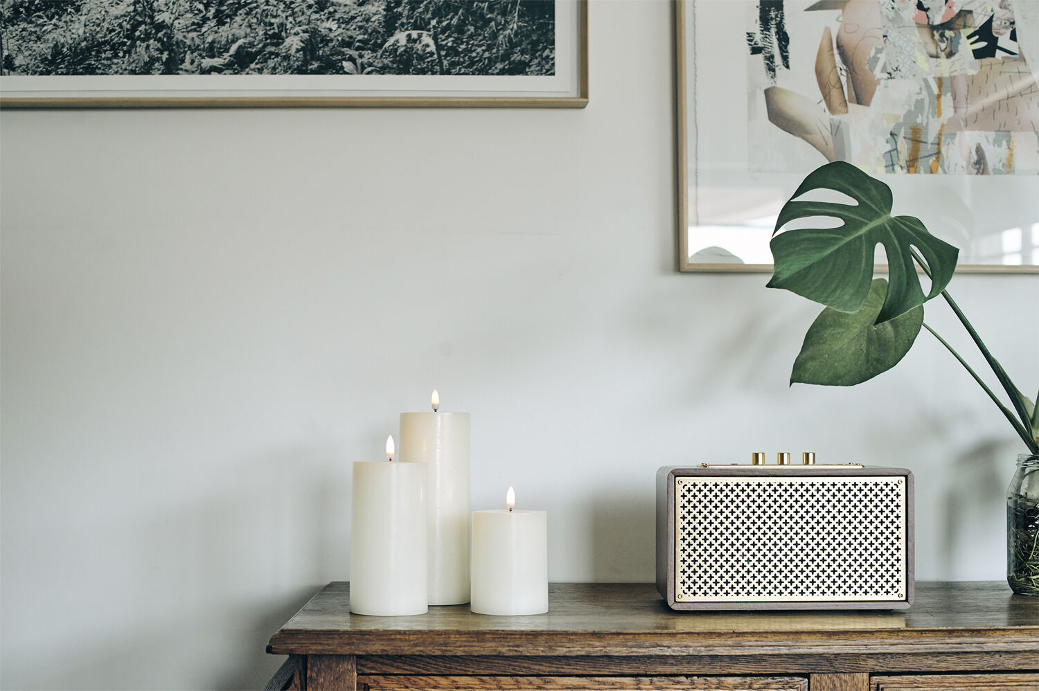 LED Taper Candle - twin pack - Nordic White - 2,3 x 20 cm