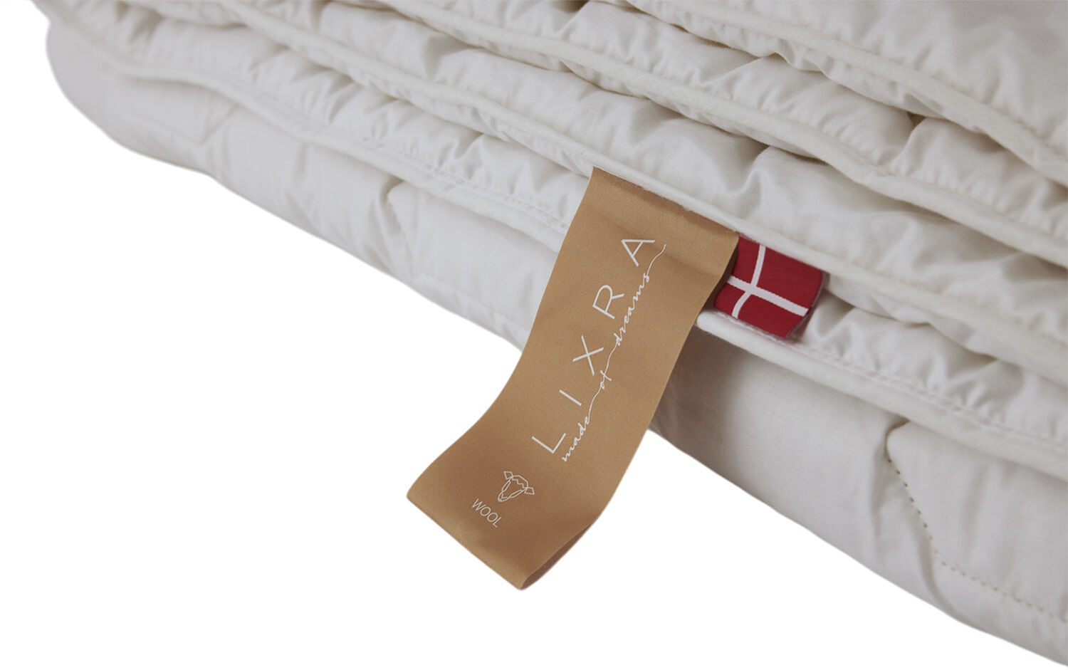 LIXRA Wool Uld dyne, let 140x200 cm.