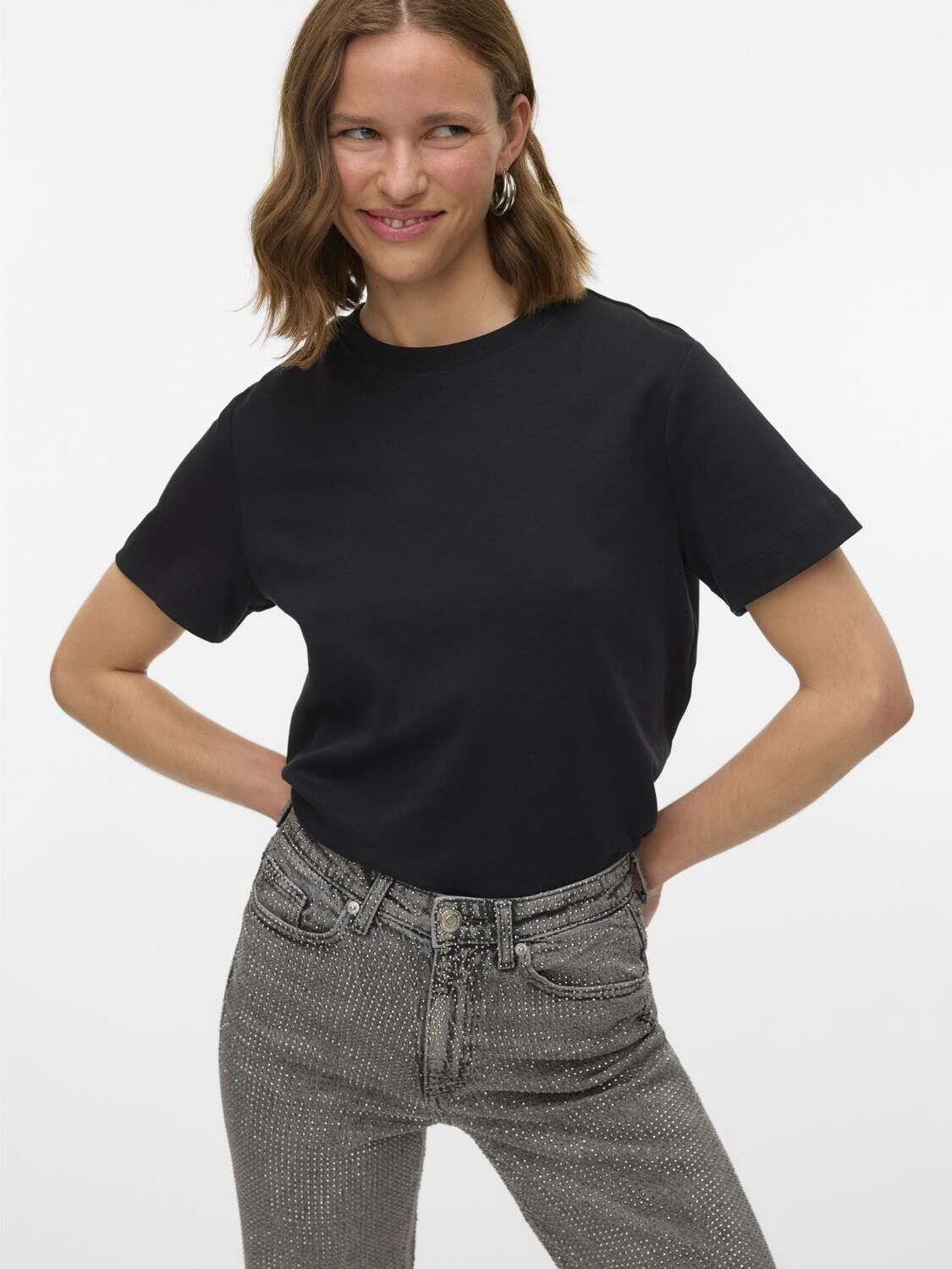 Awnaima Ss O-Neck T-Shirt Noos