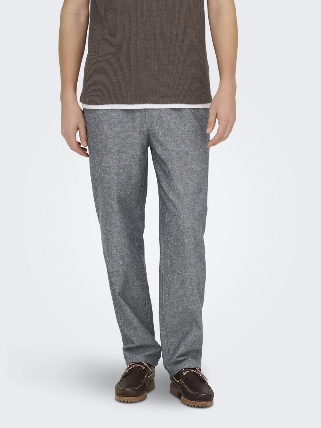 ONSSINUS LOOSE 0007 COT LIN PANT NO