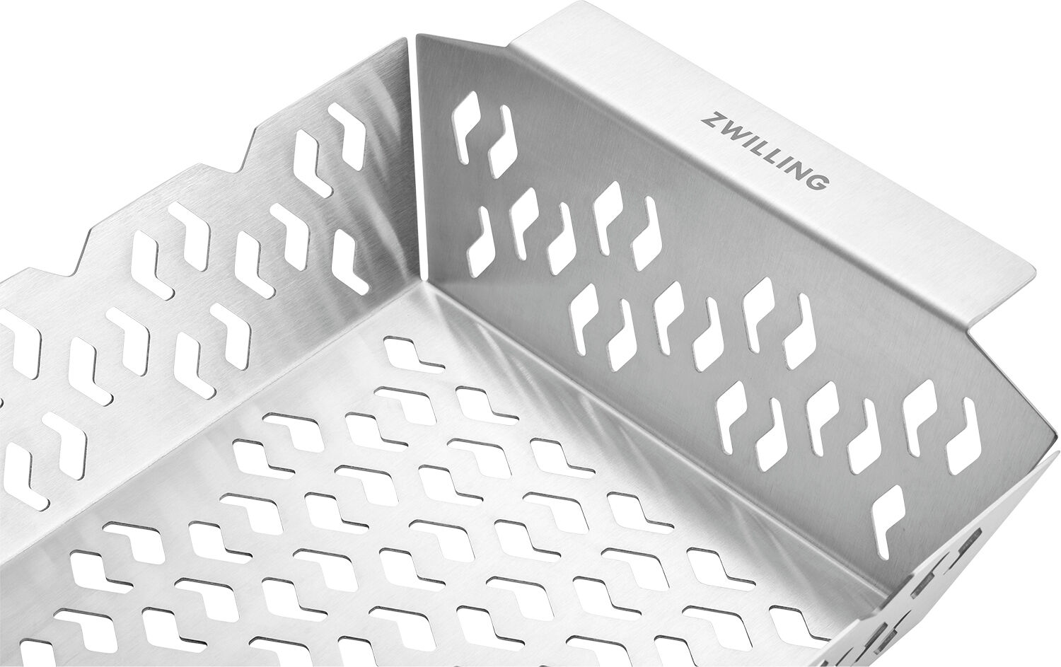 BBQ+ Grillkurv M S&oslash;lv Rektangul&aelig;r