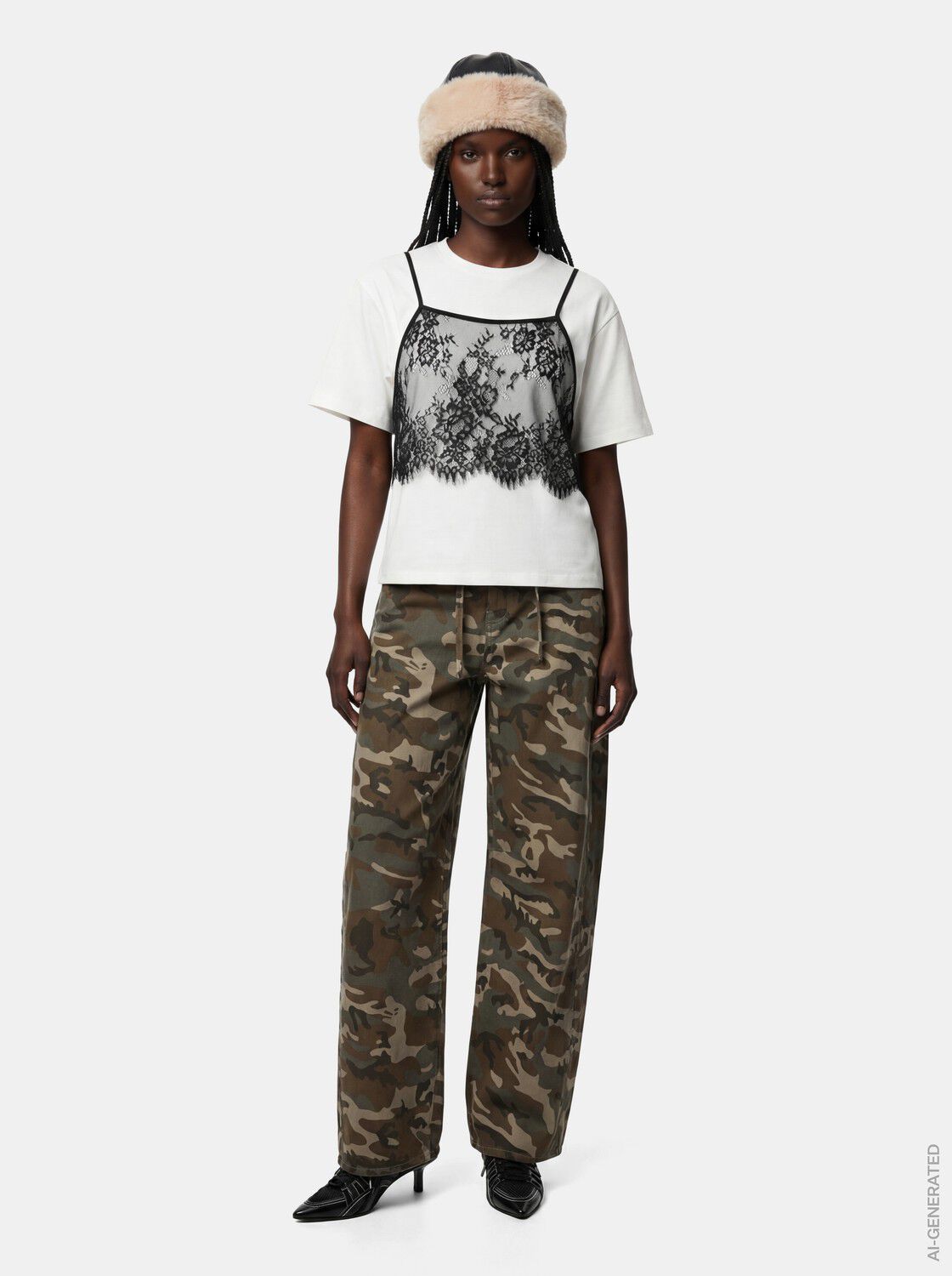 PCMIMMI MW TIE BARREL JEANS DNM D2D