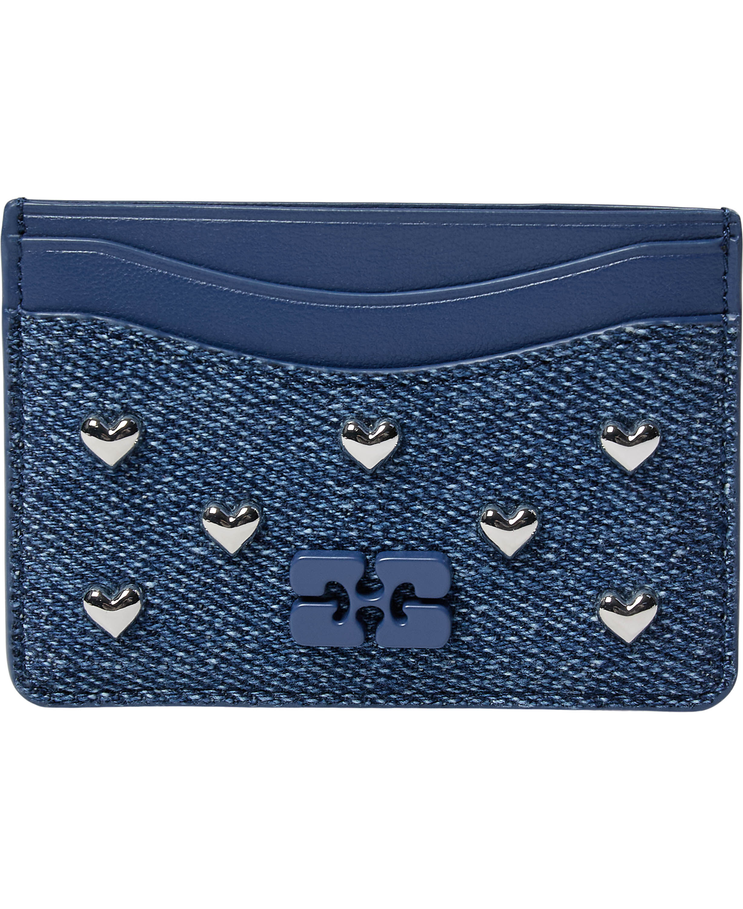 Card Holder Heart Studs