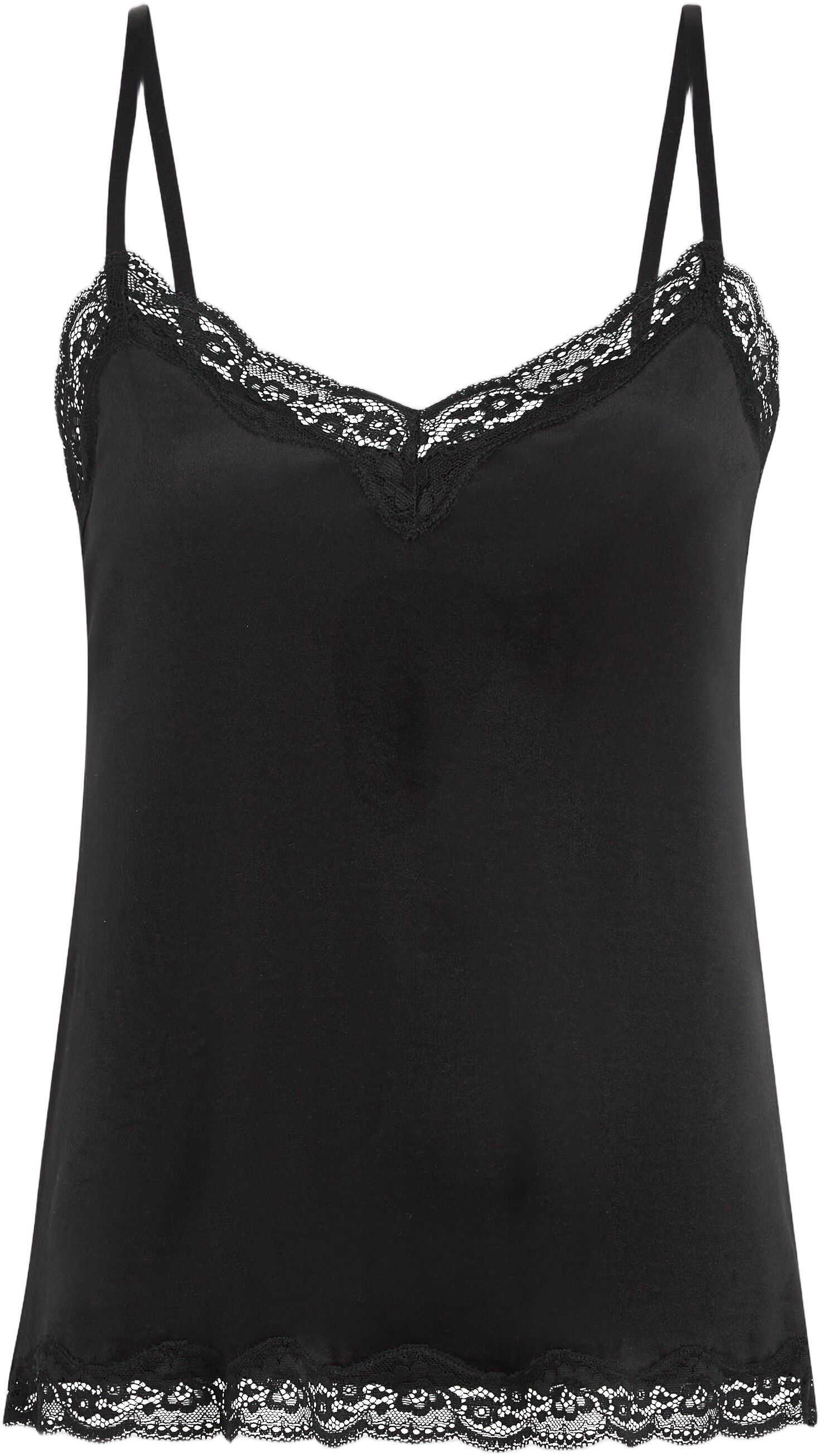 Cami Velours Scallop Lace