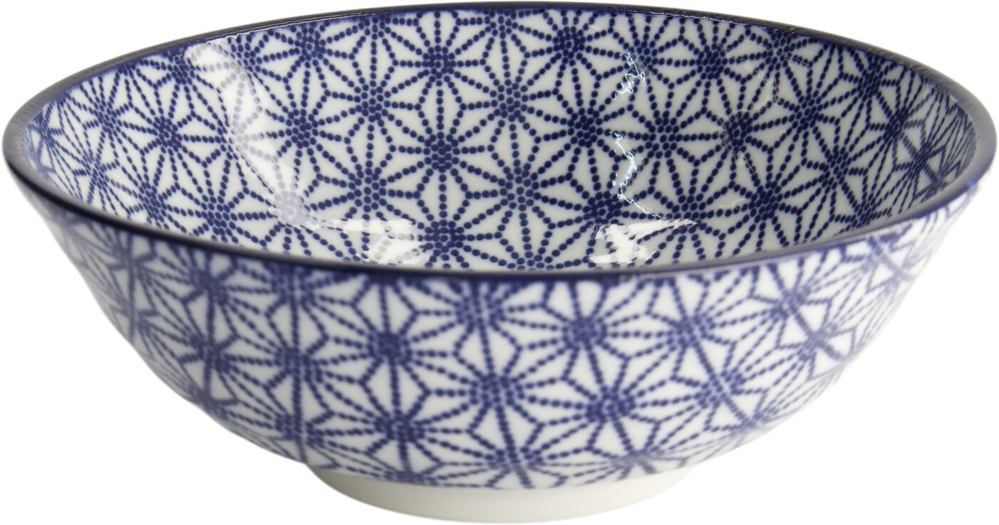 Nippon Blue Soba Bowl 21x7. 8cm 1. 1l Star