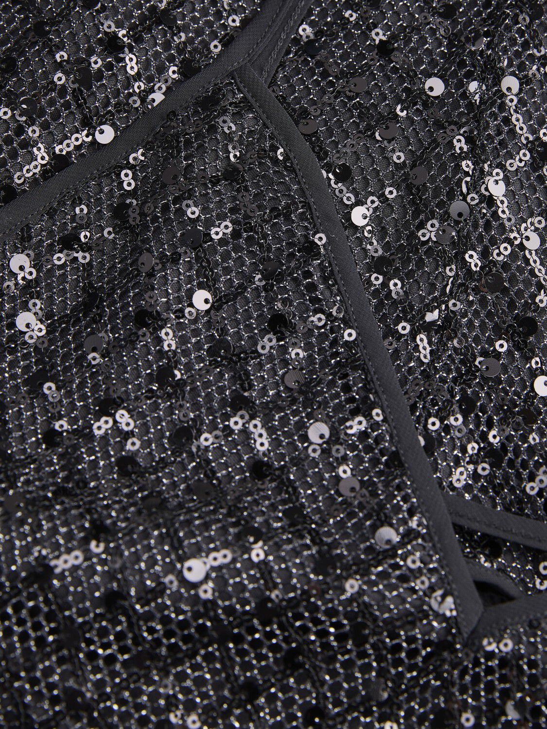 JXFIE GLITTER LONG DRESS WVN LN