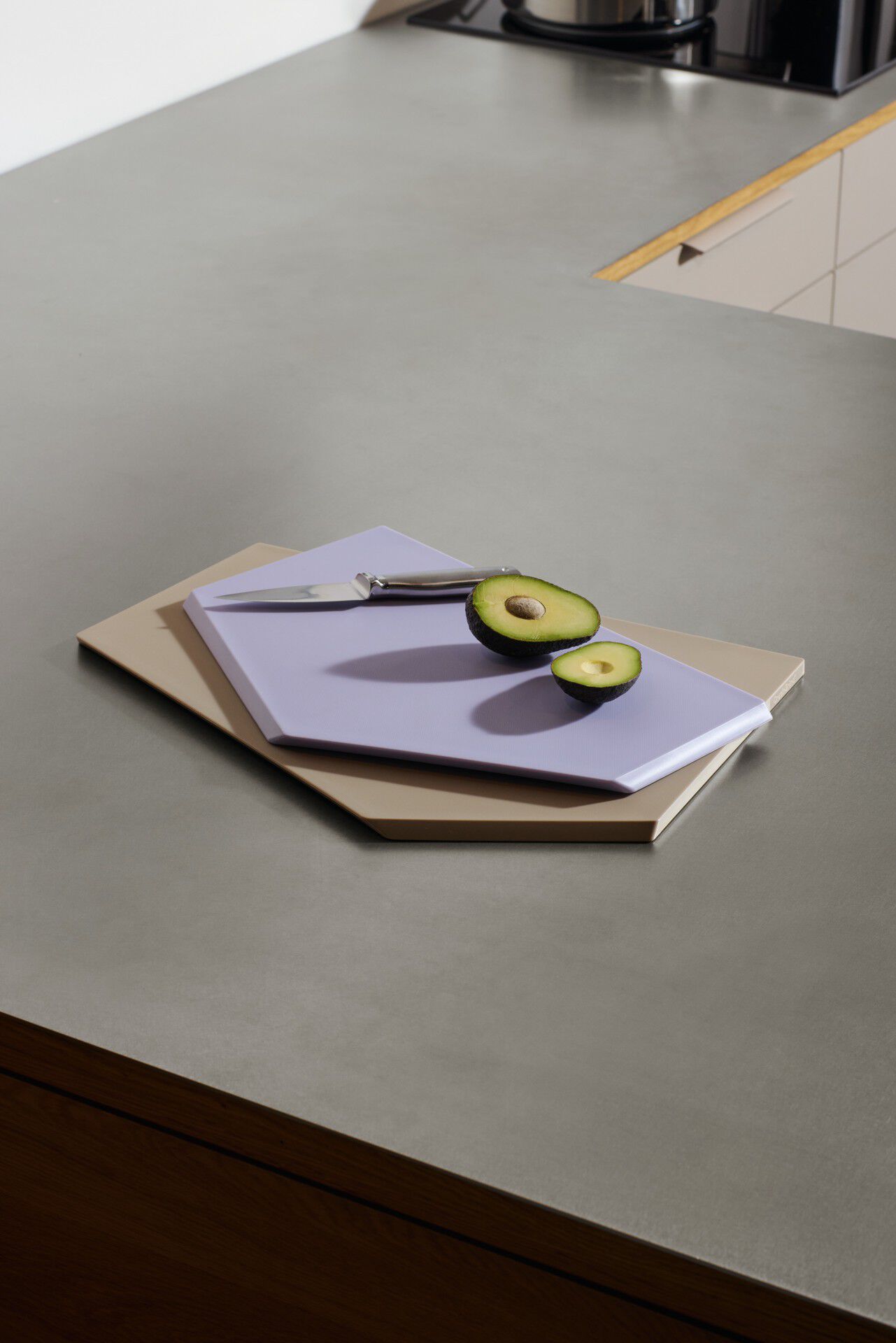 Zurich cutting board large, cumin