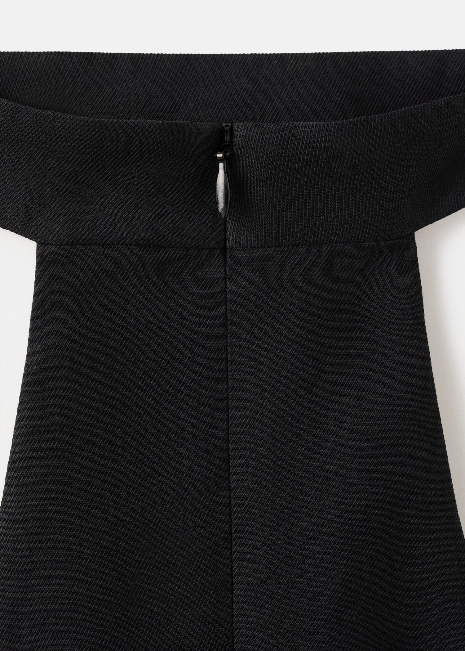 Halter-neck lyocell top