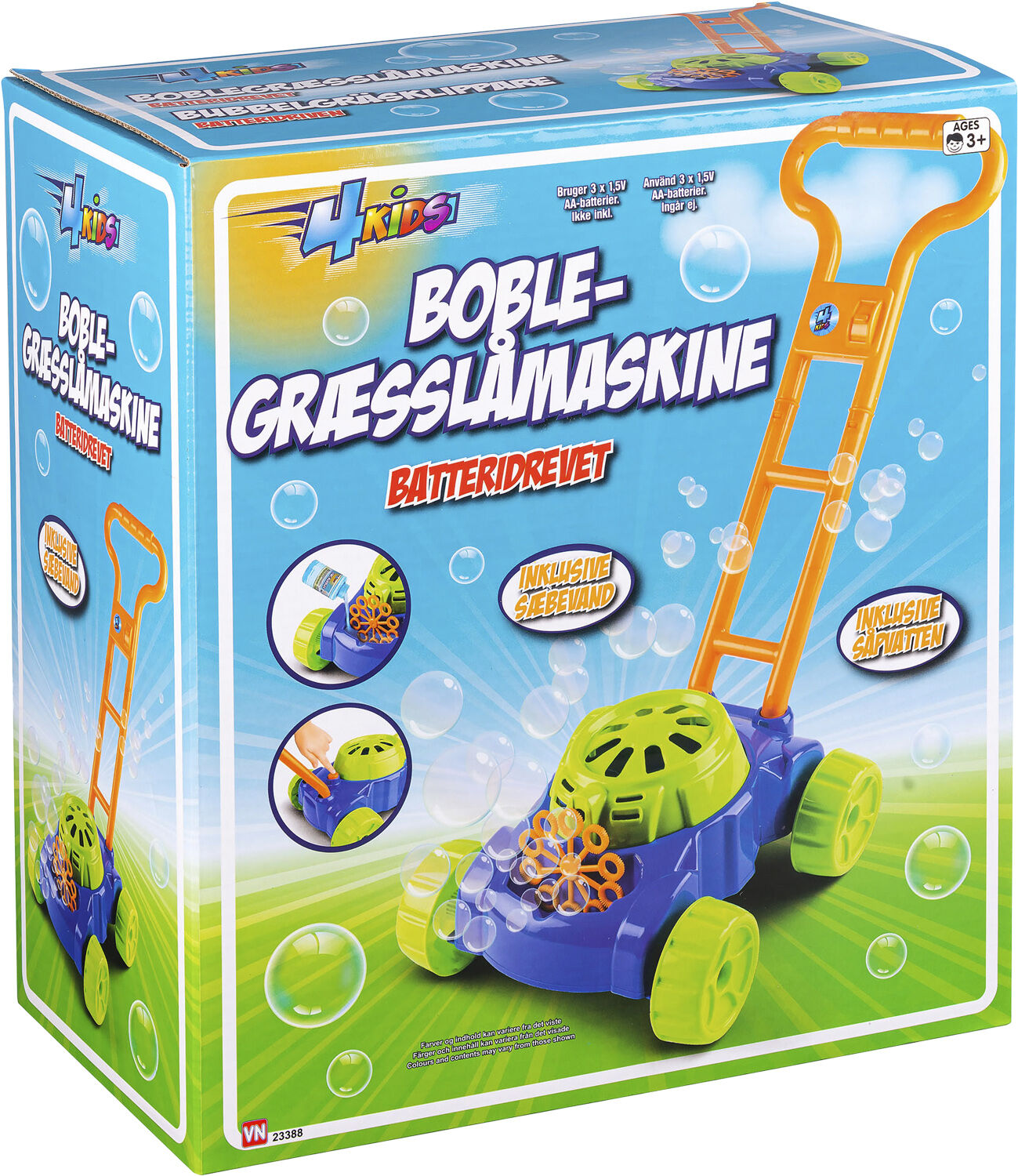 4-KIDS BOBLE GR&AElig;SSL&Aring;MASKI