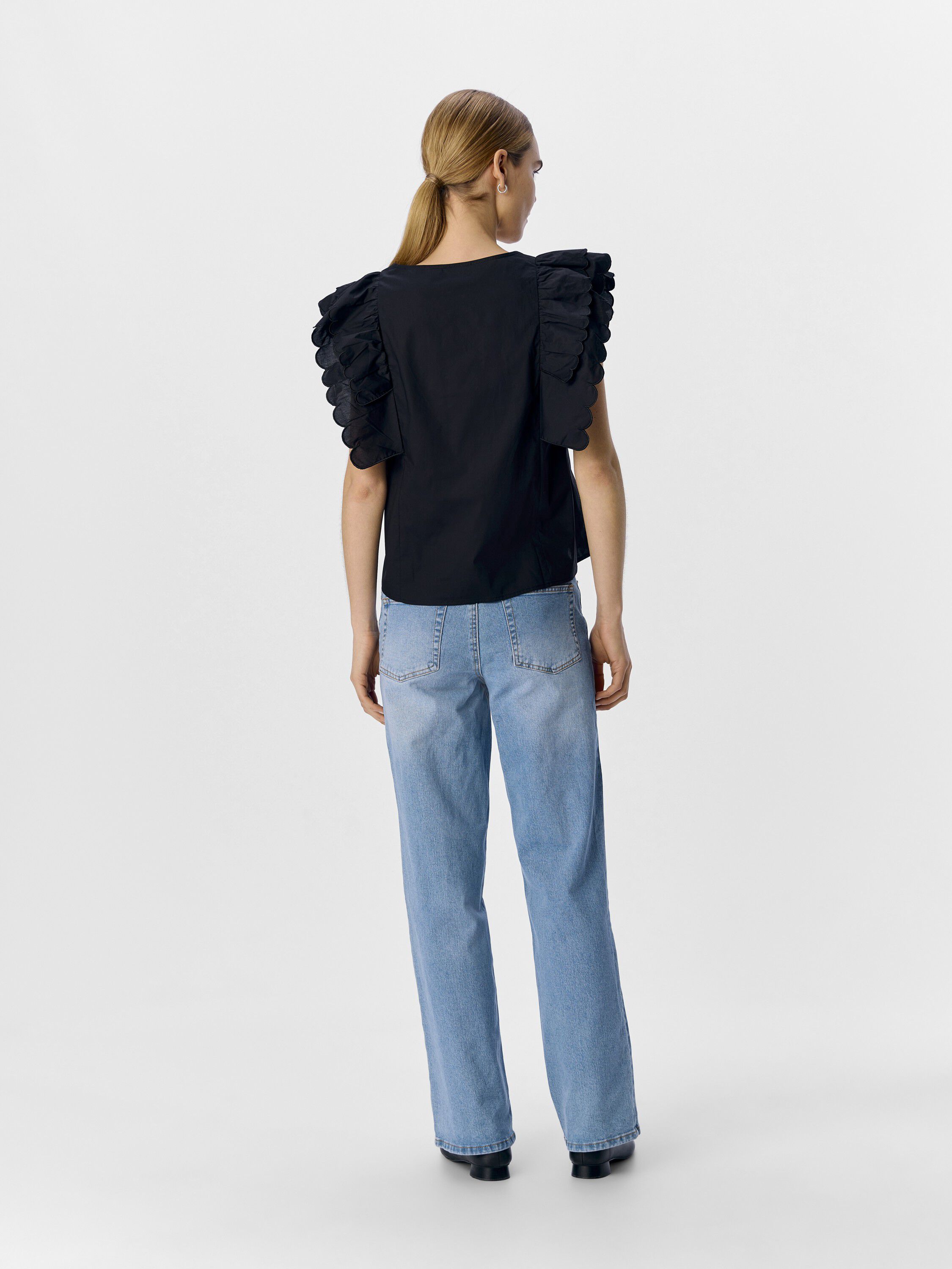 OBJHOPE PAPAYA NOUR S/S TOP E DIV