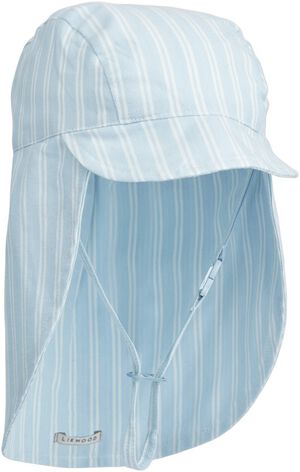 Cecilia Sun Hat Y/D stripe Pure sky
