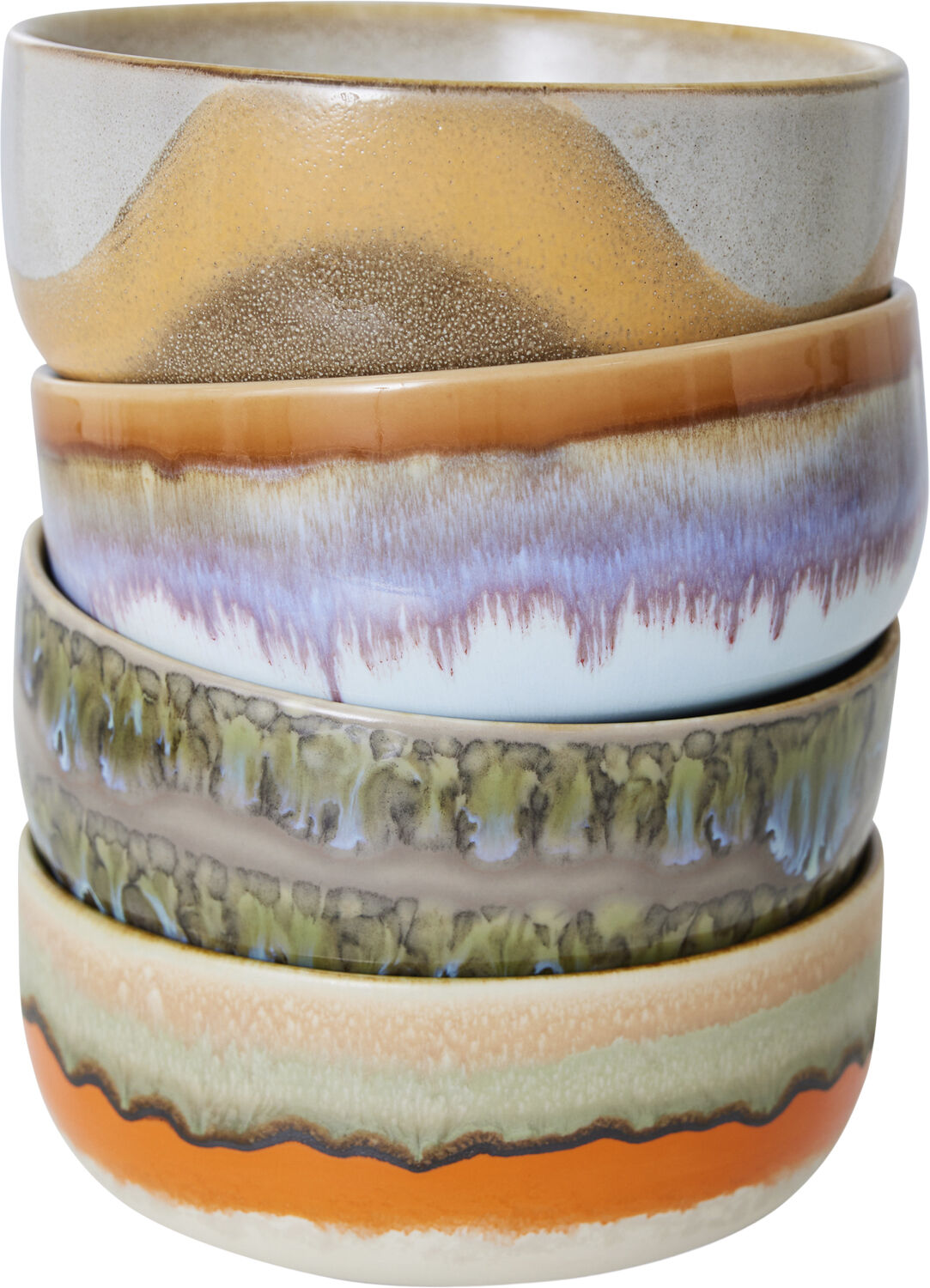 70s ceramics dessert bowls reef