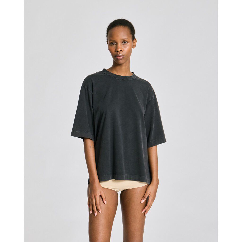 Maya Cotton Jersey Tee Vintage Look