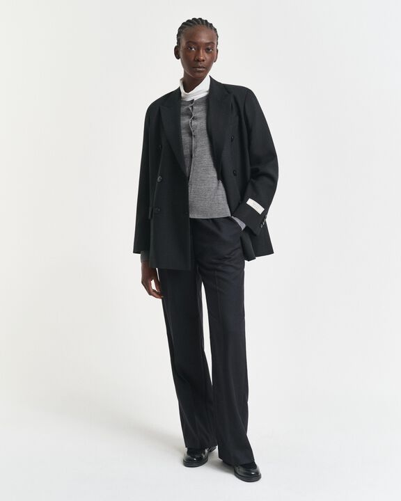 EXTRAFINE MERINO WOOL CARDIGAN