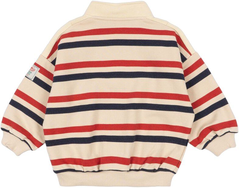 LOU HALF ZIP SWEAT GOTS