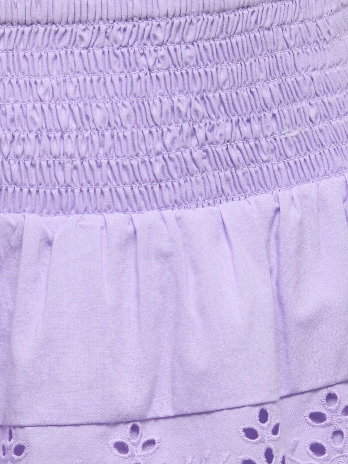 KOGLOU LIFE EMB LAYERED SKIRT WVN