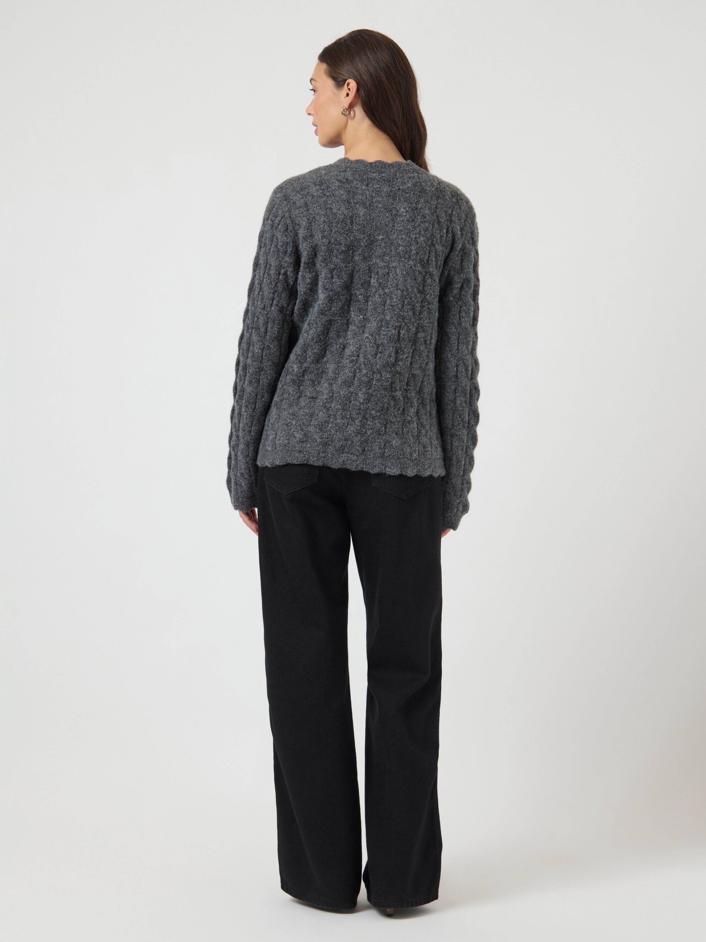 YASBUBERA LS KNIT CARDIGAN S. NOOS