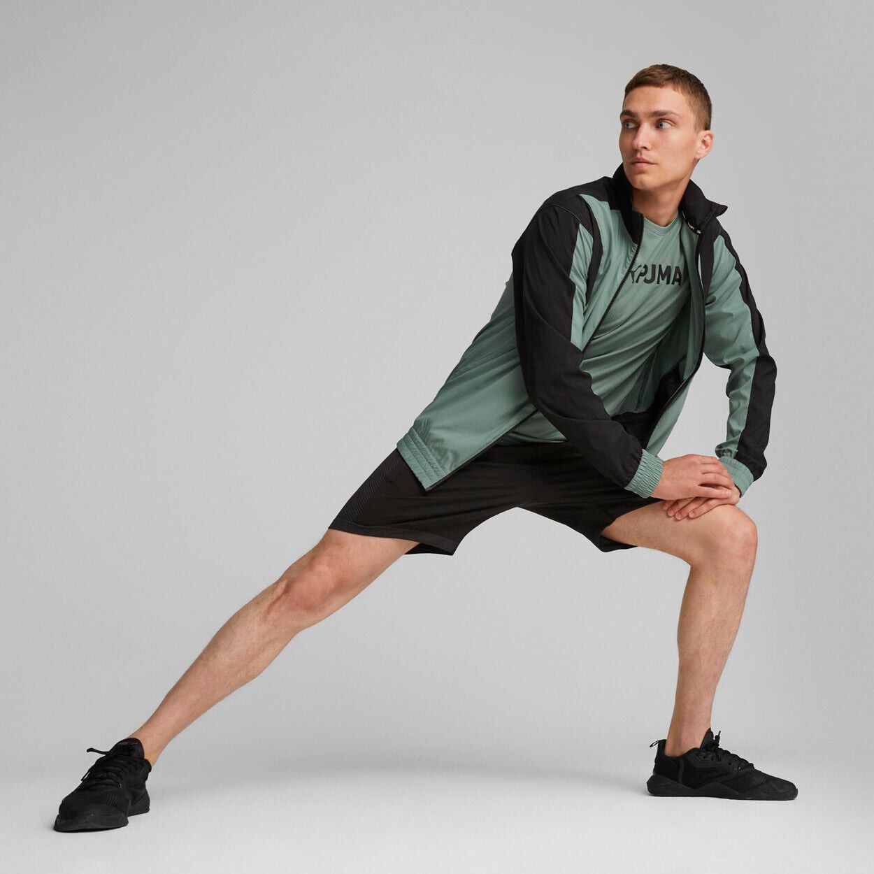 Fit Full Zip Woven Tr&aelig;nings Tr&oslash;je