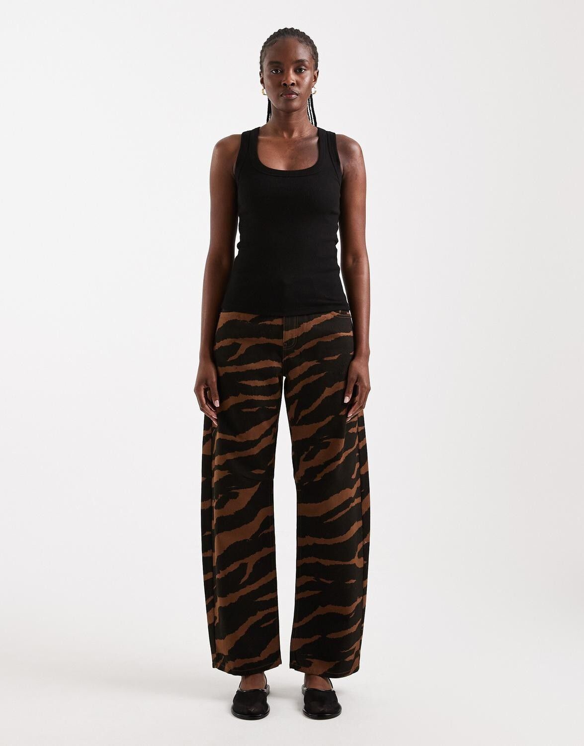 Tsbarrel Mid Rise Jeans Dnm