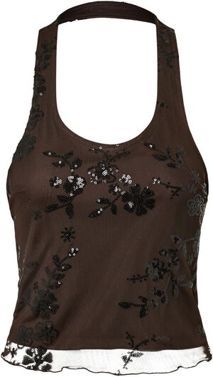 PCEVITA HALTERNECK TOP JRS BC