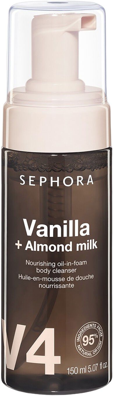 N&aelig;rende olie-til-bruseskum  Renser og n&aelig;rer