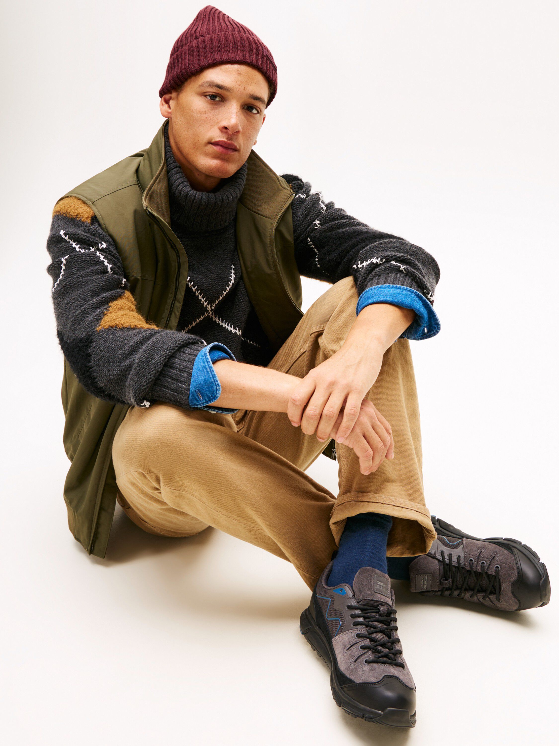 OUTDOOR SNEAKER TECH SUEDE WPM