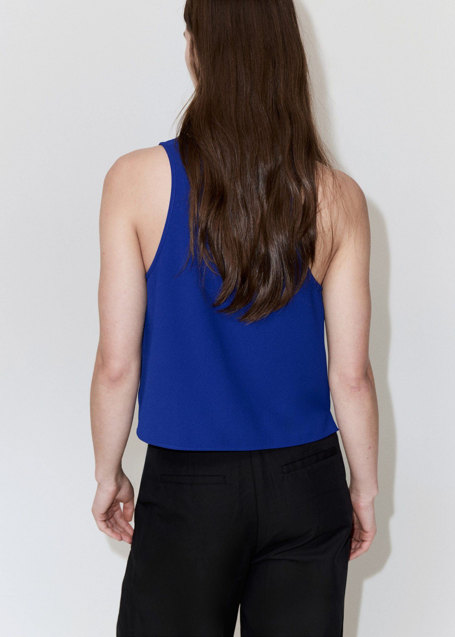 Flowy crop top