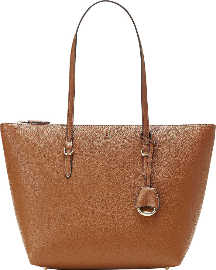 Faux-Leather Small Tote