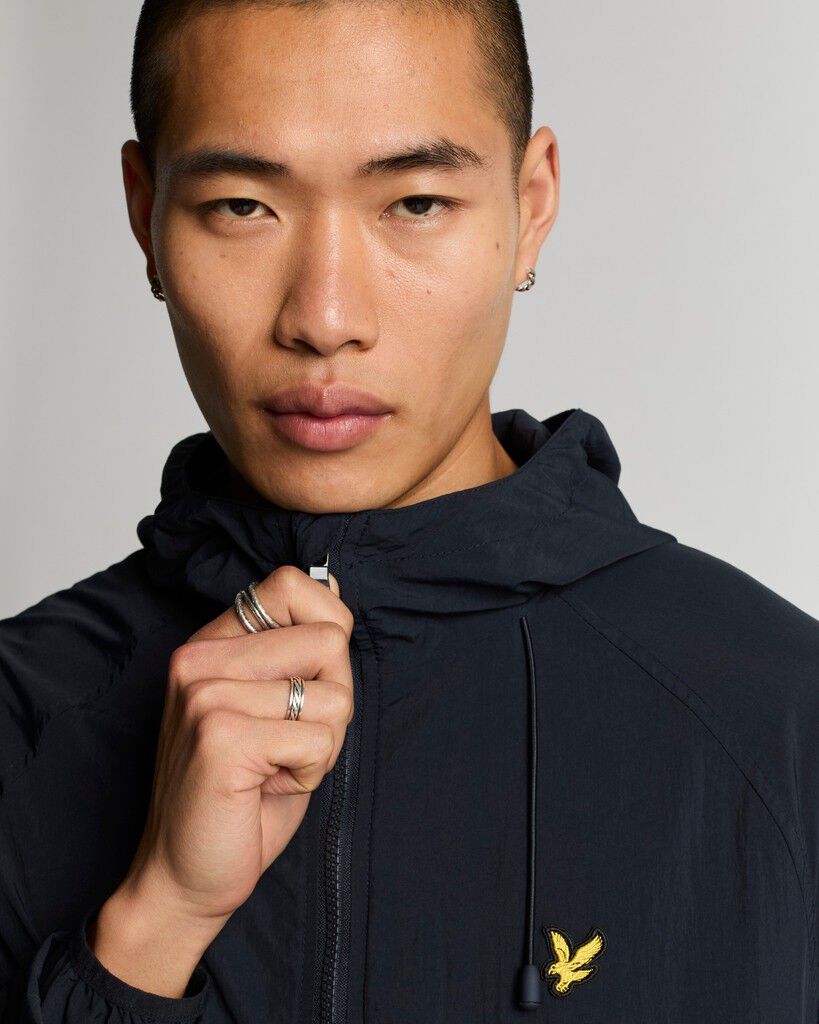 Hooded Windbreaker Jacket