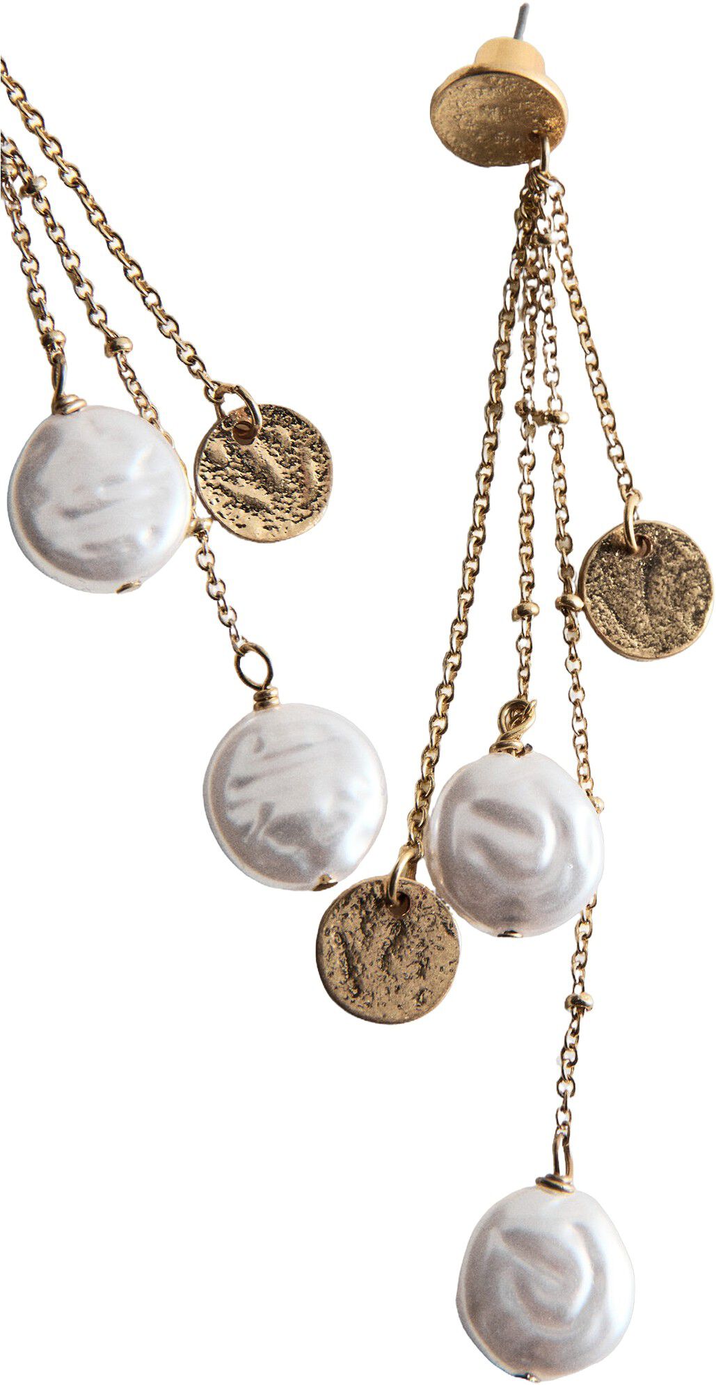 Long beaded earrings