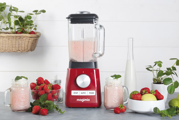 Power blender rød 1,8 liter