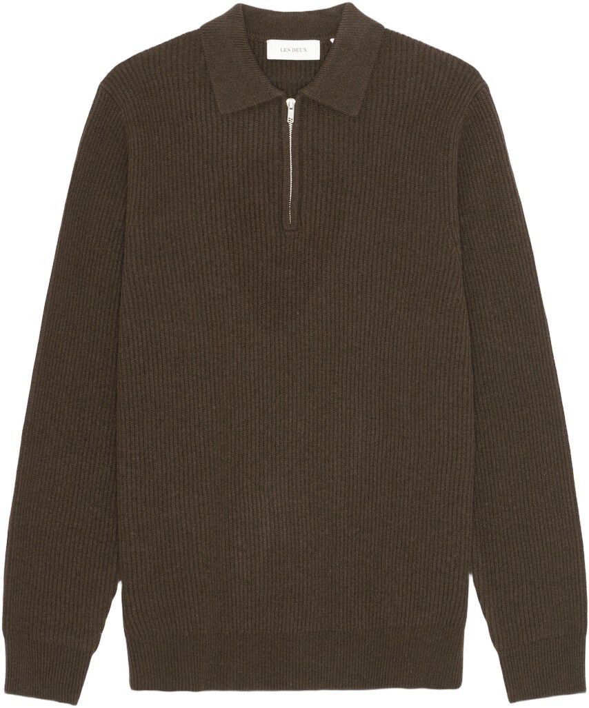 Elinor Zipper Polo Knit