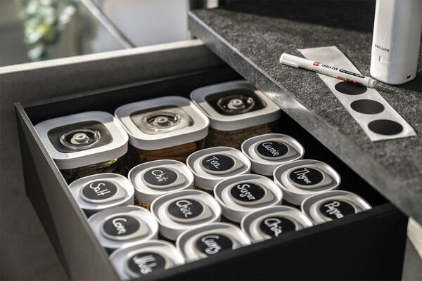 Fresh & Save CUBE Sæt XS3 gennemsigtig-hvid