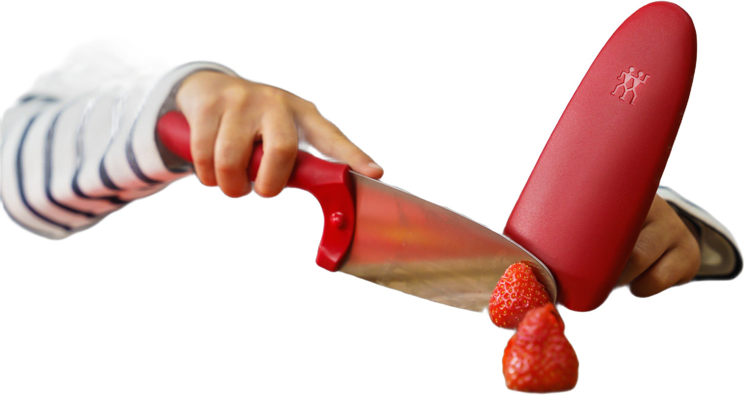 Twinny Kokkekniv, 10 cm r&oslash;d