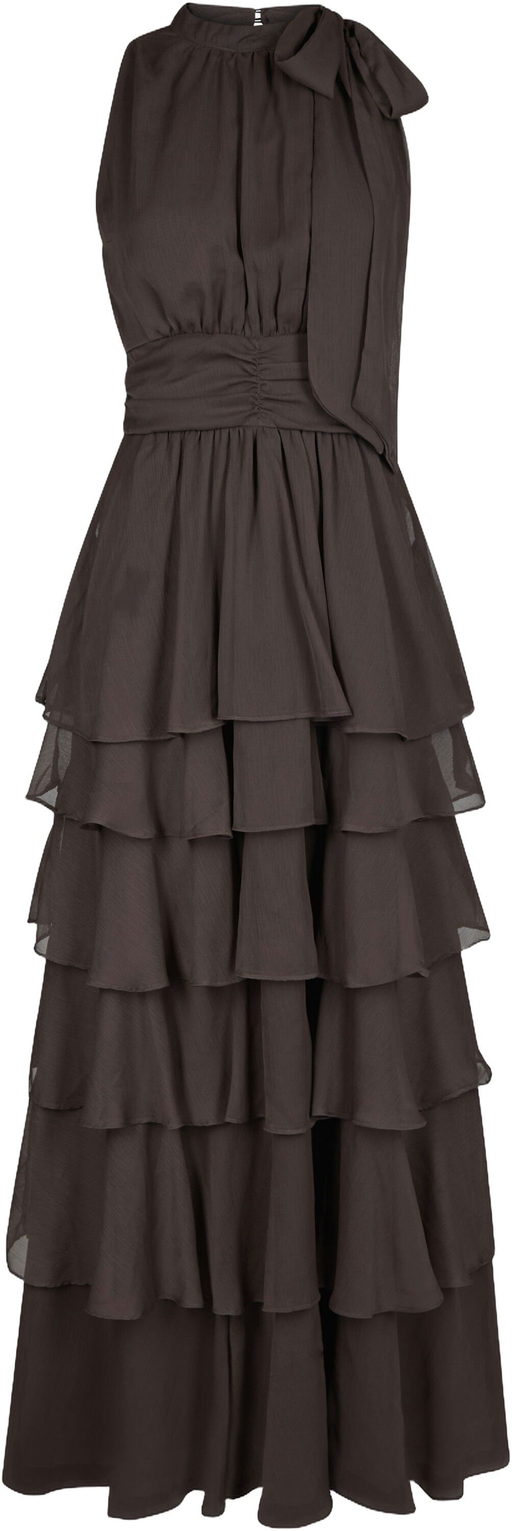 Marli Solid Chiffon Dress