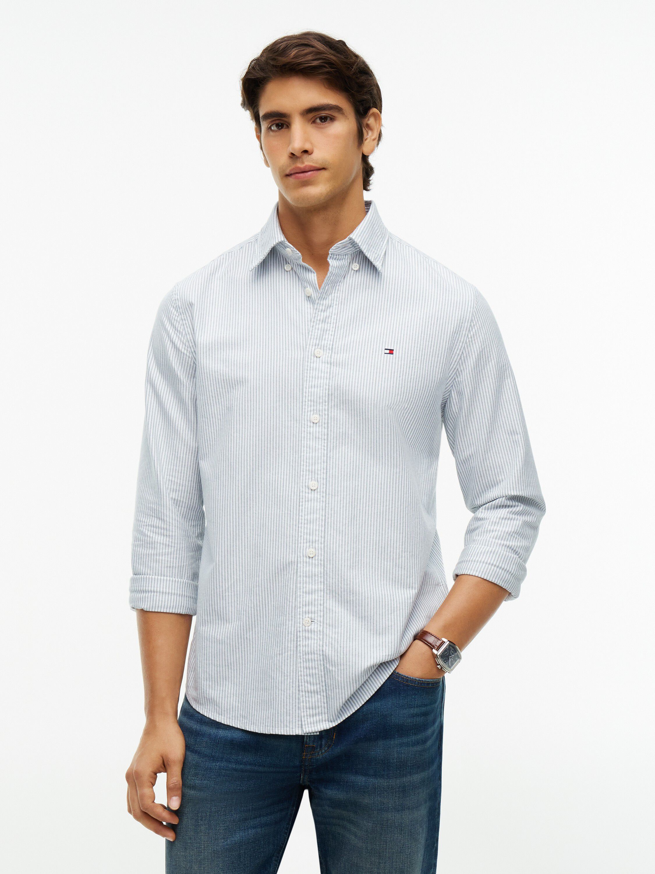 HERITAGE OXFORD STRIPE RF SHIRT
